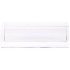 8.5"x2.5" 2-Sided Cubicle Name Tag Holder - 1.5" Walls